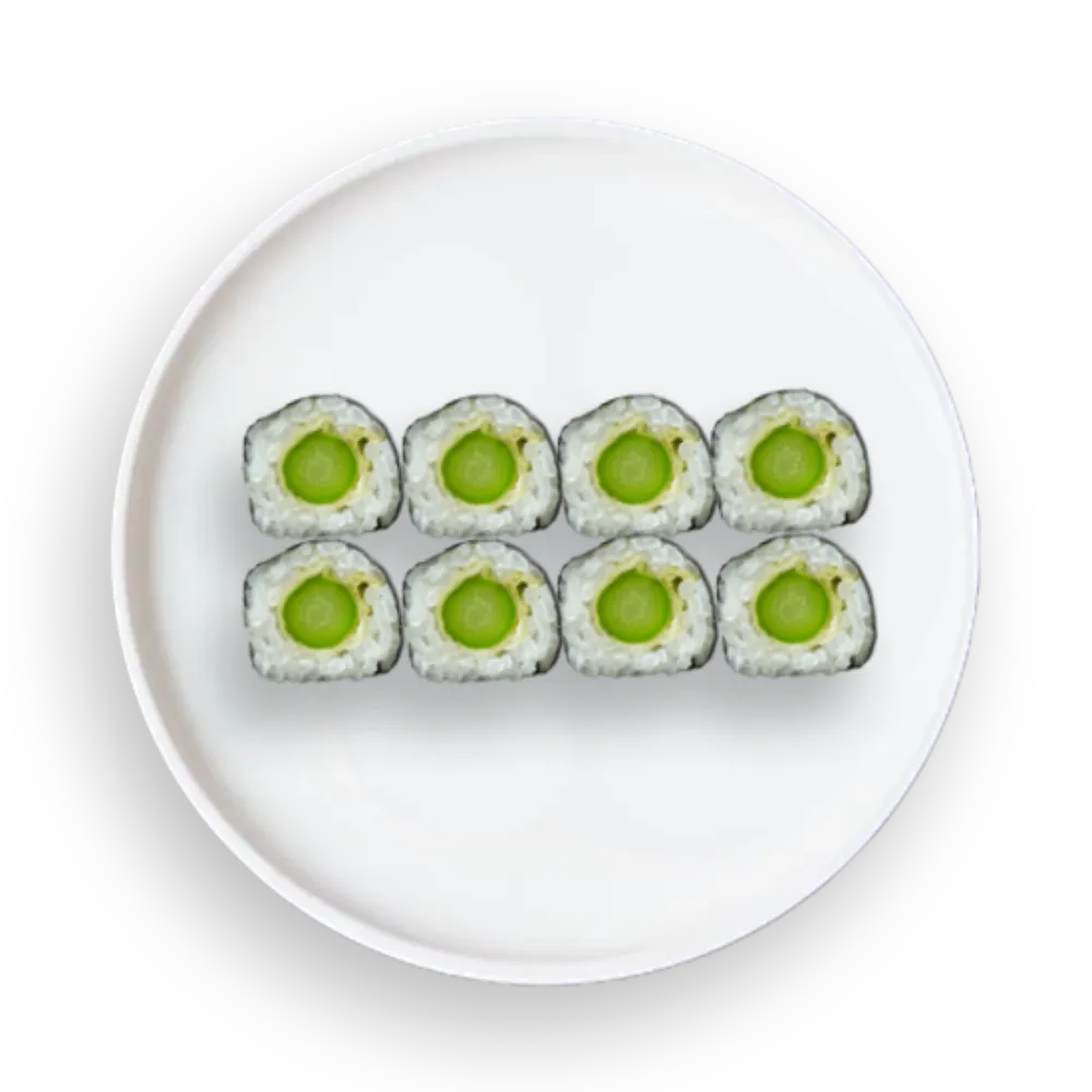 Hosomaki szparaga w tempurze