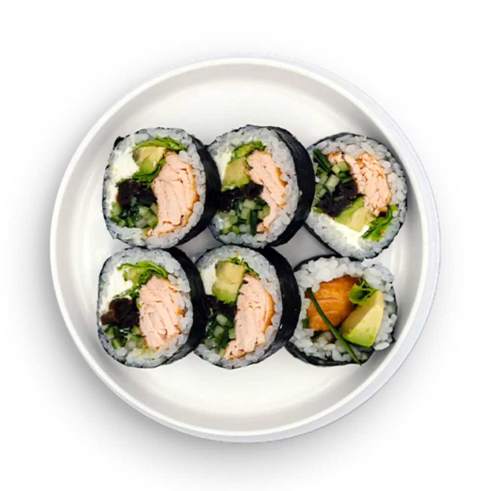 Futomak łosoś pieczony 6 szt.