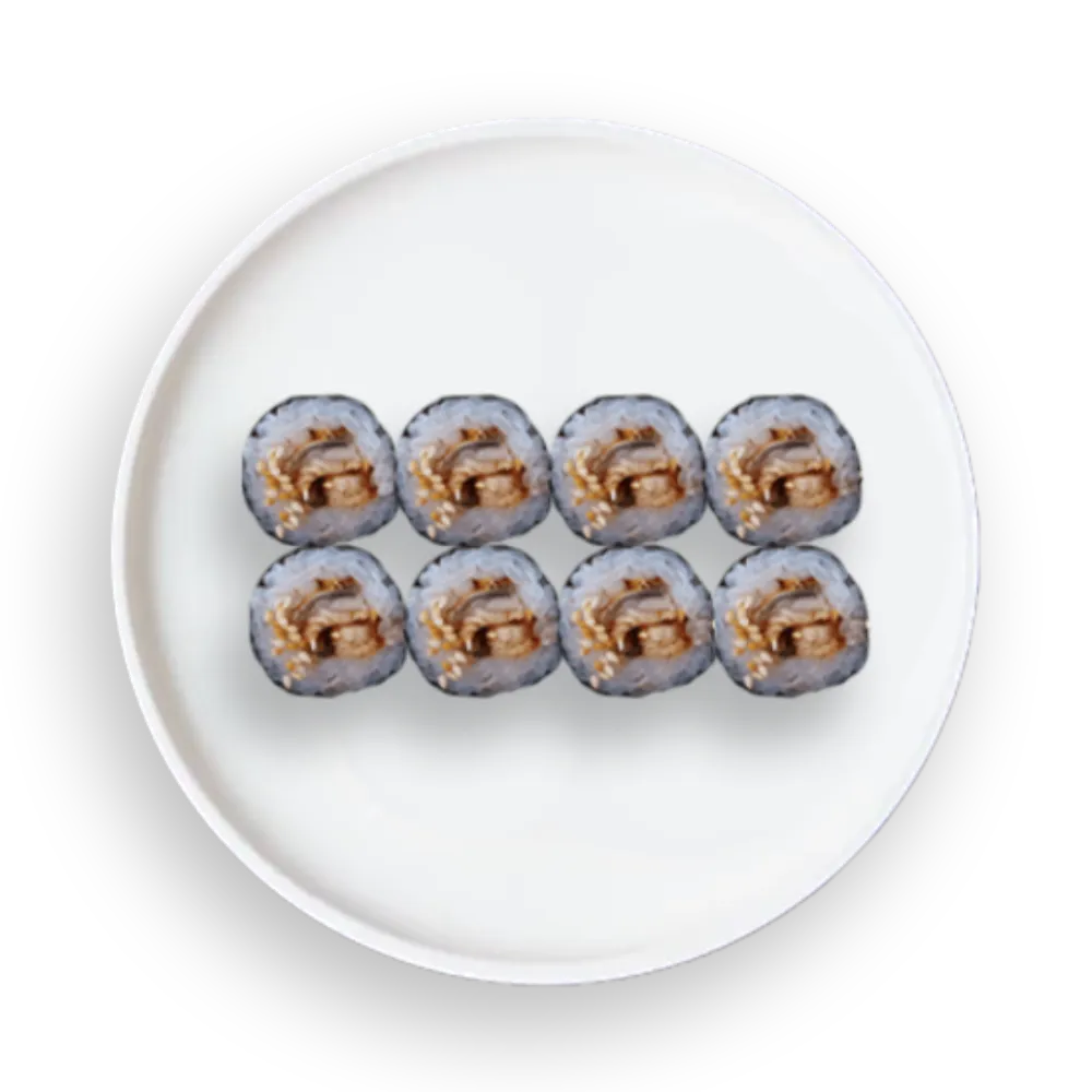 Hosomaki z węgorzem