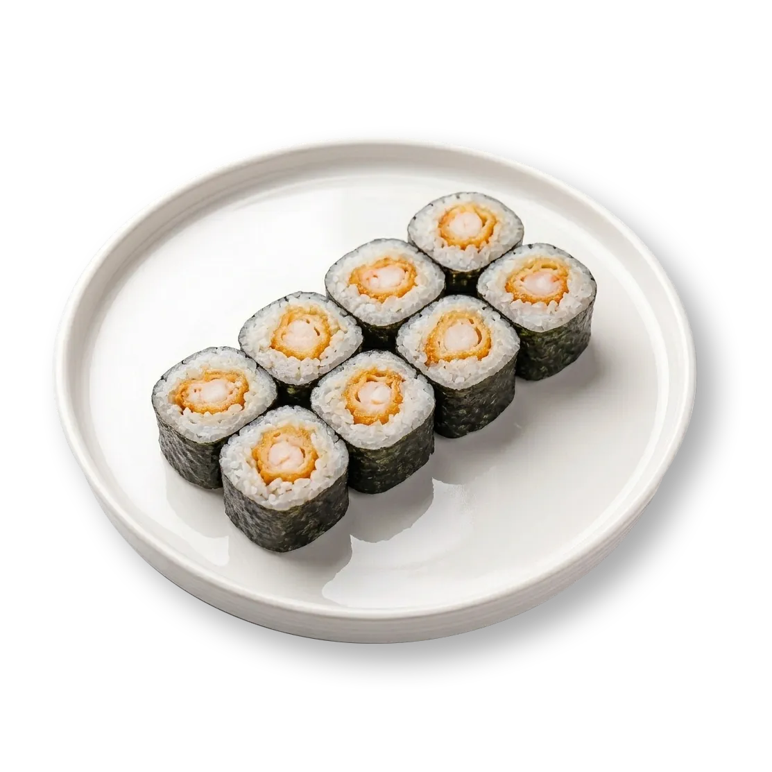 Hosomaki ebi w tempurze