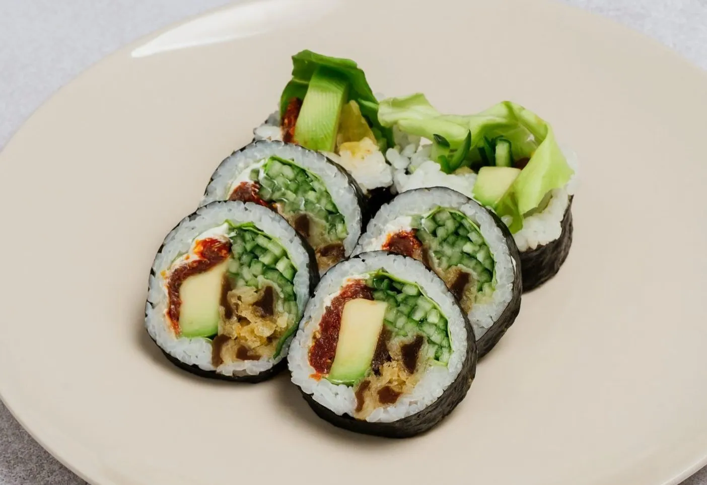 FUTOMAKI KANPYO W TEMPURZE
